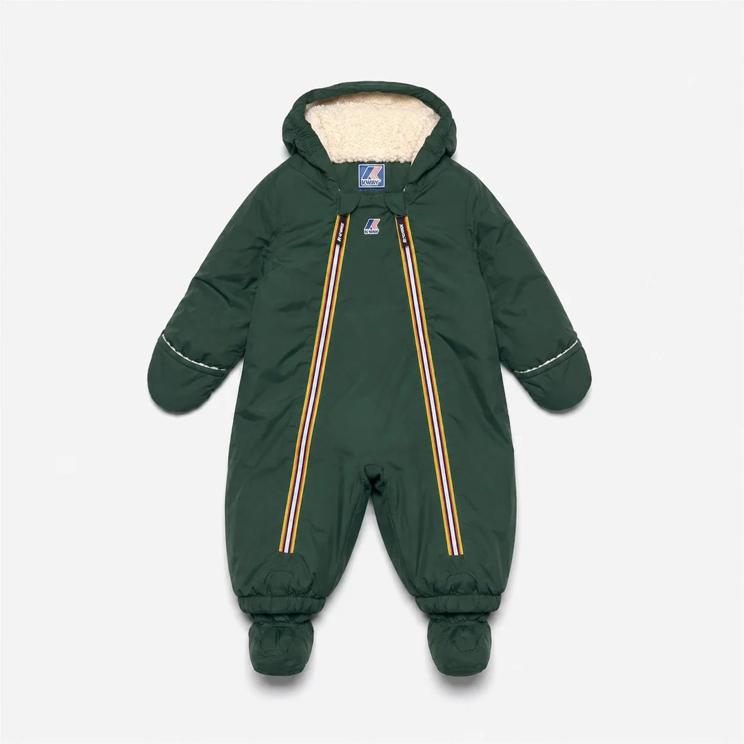 K-Way - Onesie Le Vrai 4.0 Snotty Orsetto Green Dark Jungle