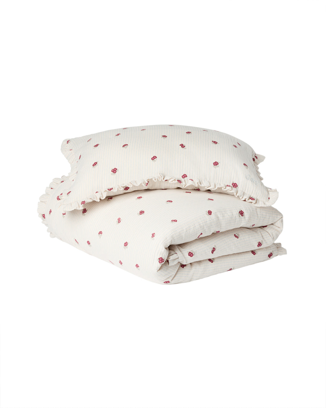 Garbo & Friends - Donsovertrek Bed 100x140cm | Rosehip