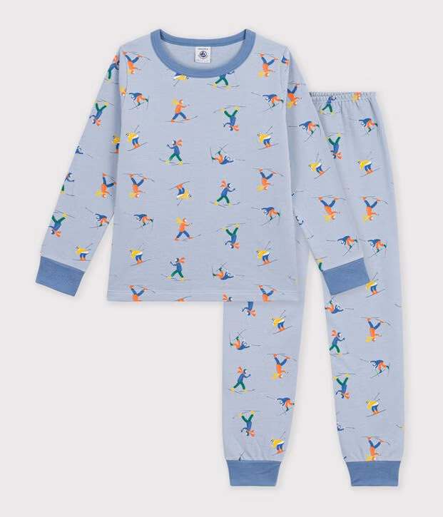 Petit Bateau - Pyjama 2-delig Polaire/Multicolor