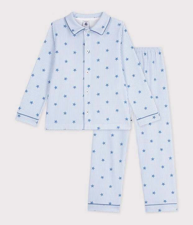 Petit Bateau - Pyjama 2-delig Marshmallow/Ster
