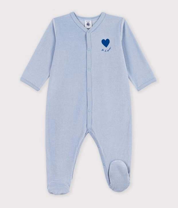 Petit Bateau - Pyjama met Voetjes New Placid