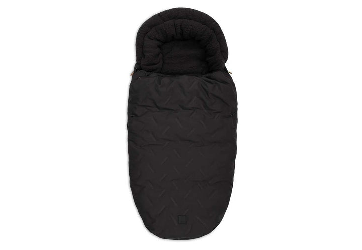 Jollein - Voetenzak Buggy / Kinderwagen Embossed | Nearly Black