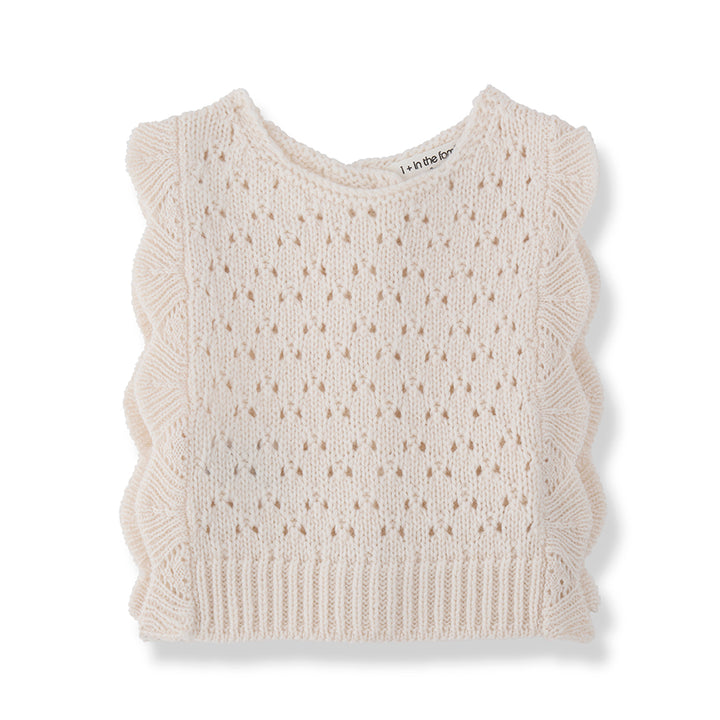 1+ In The Family - Bodywarmer Paris Ecru