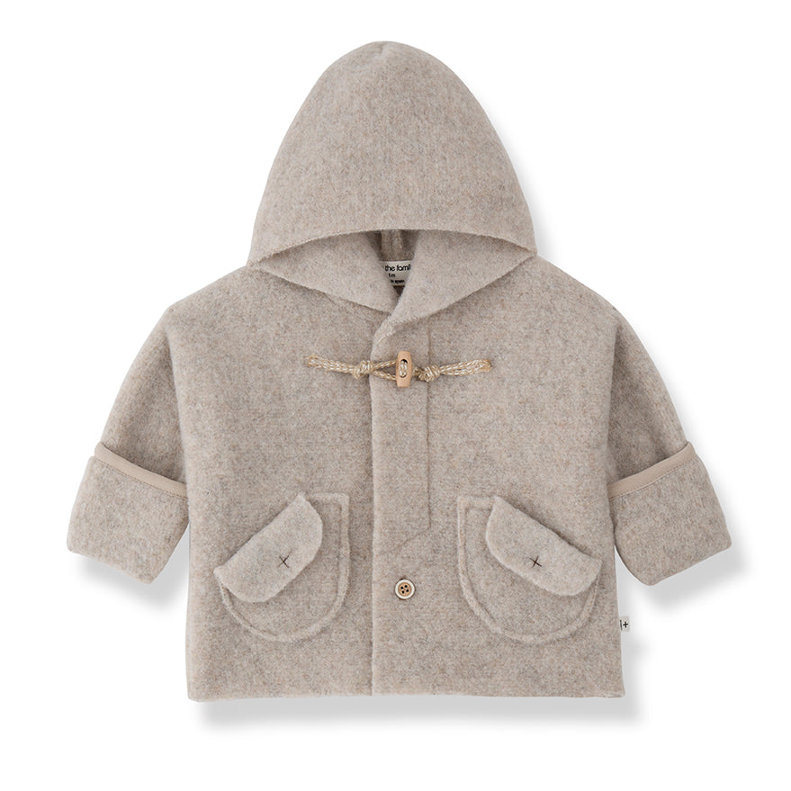 1+ In The Family - Jas Met Kap Lille Beige