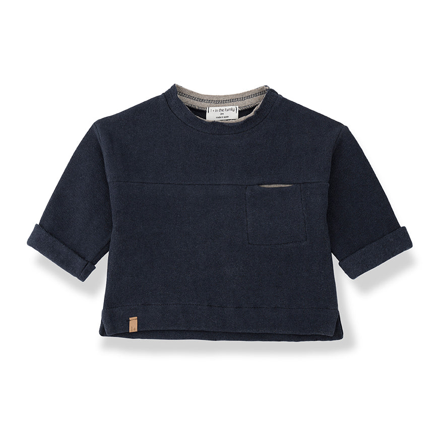 1+ In The Family - Trui Vercelli Blue