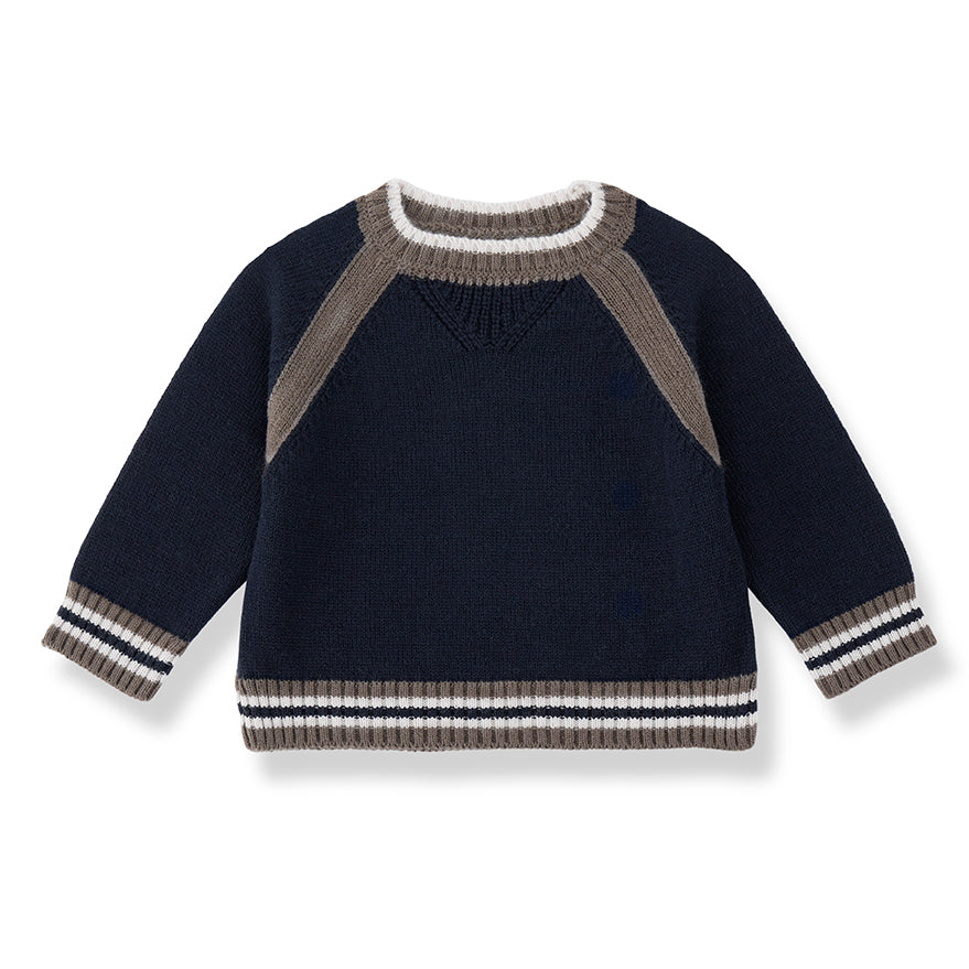 1+ In The Family - Trui Milano Blue