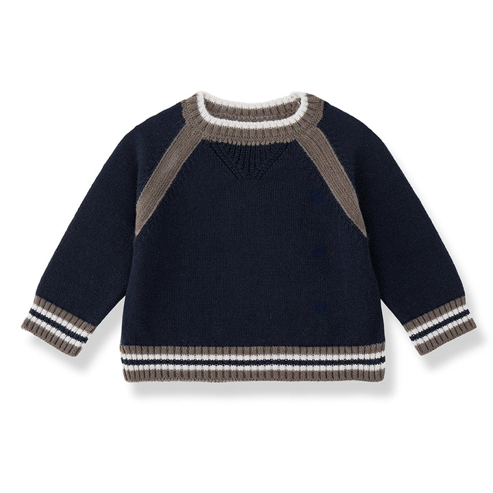 1+ In The Family - Trui Milano Blue