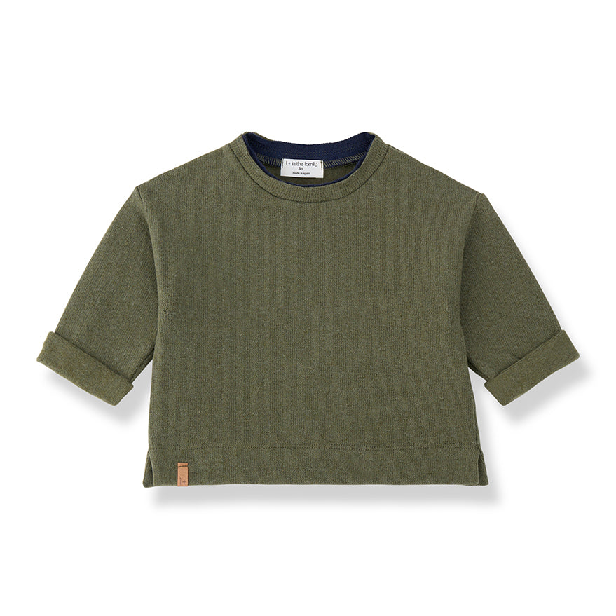 1+ In The Family - Trui Ottawa Khaki