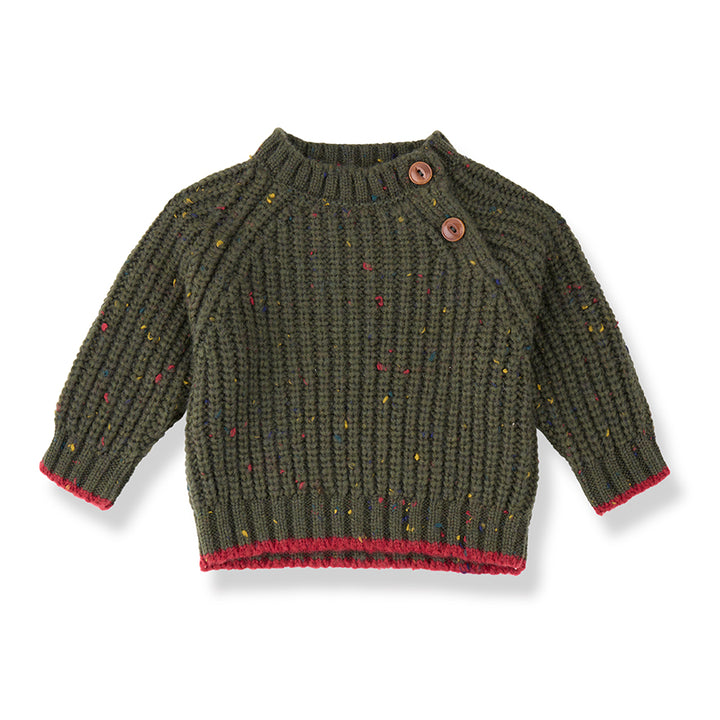 1+ In The Family - Trui Maligne Khaki