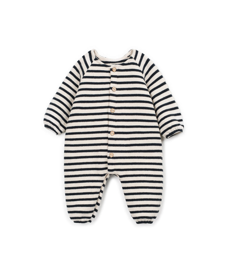 Play Up - Striped Flamé Jersey Jumpsuit Cocoon