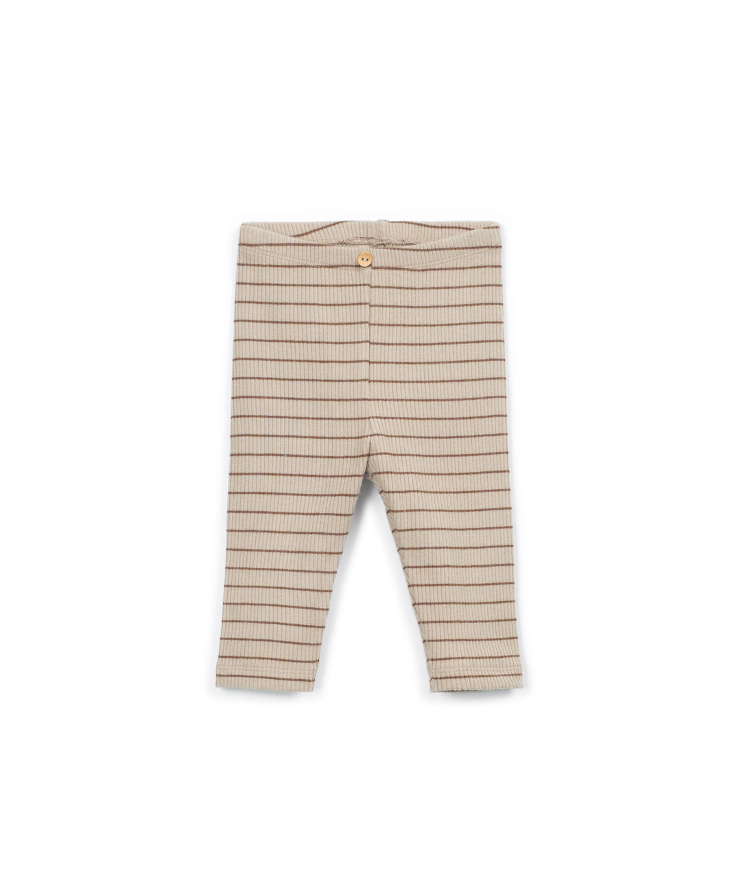 Play Up - Striped Rib Leggings Tufting