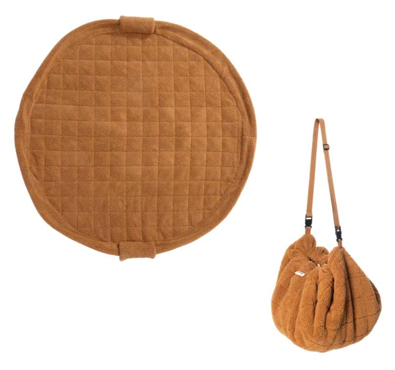 Play & Go - Noomad Soft Opbergzak/Speeldeken | Brown Teddy