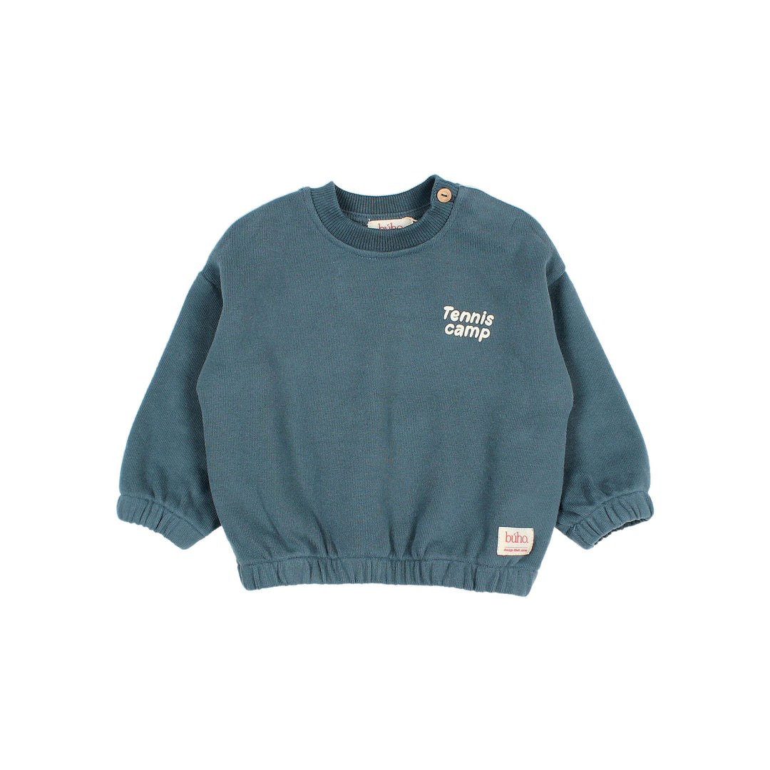 Buho - Baby Tennis Sweatshirt Harbour