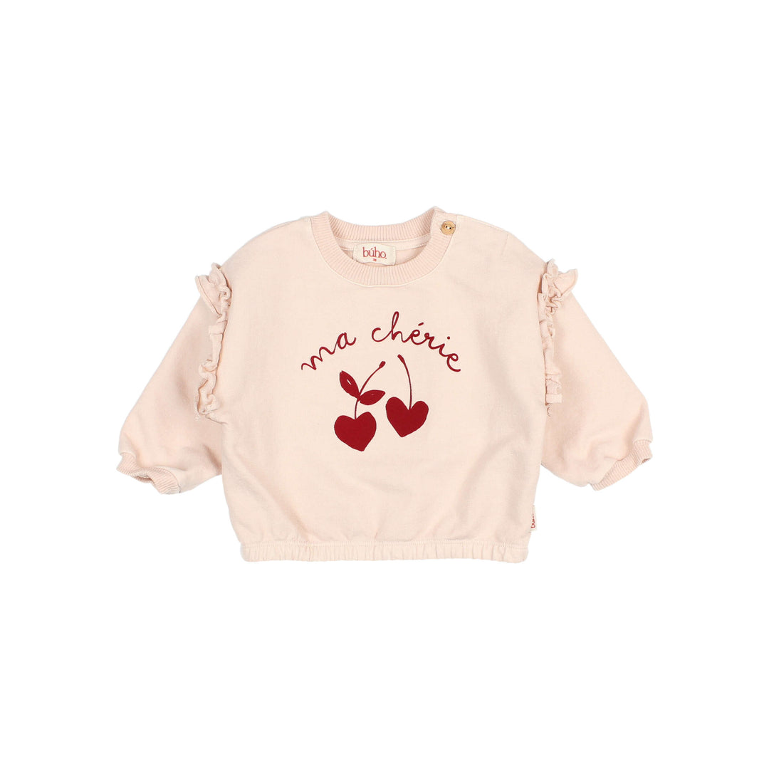 Buho - Baby Chérie Sweatshirt Cream Pink