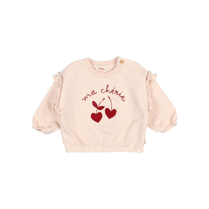 Buho - Baby Chérie Sweatshirt Cream Pink