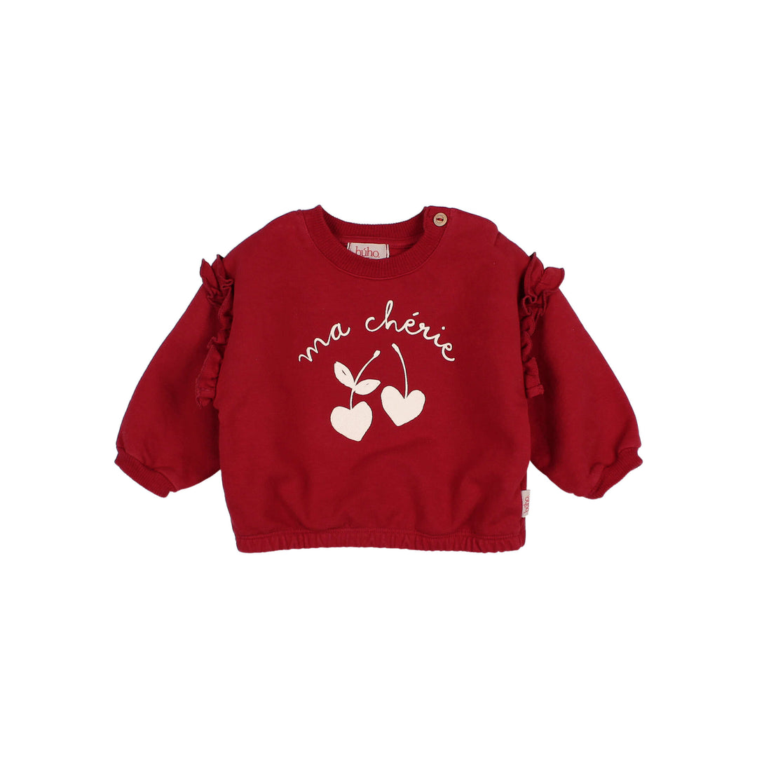 Buho - Baby Chérie Sweatshirt Cherry