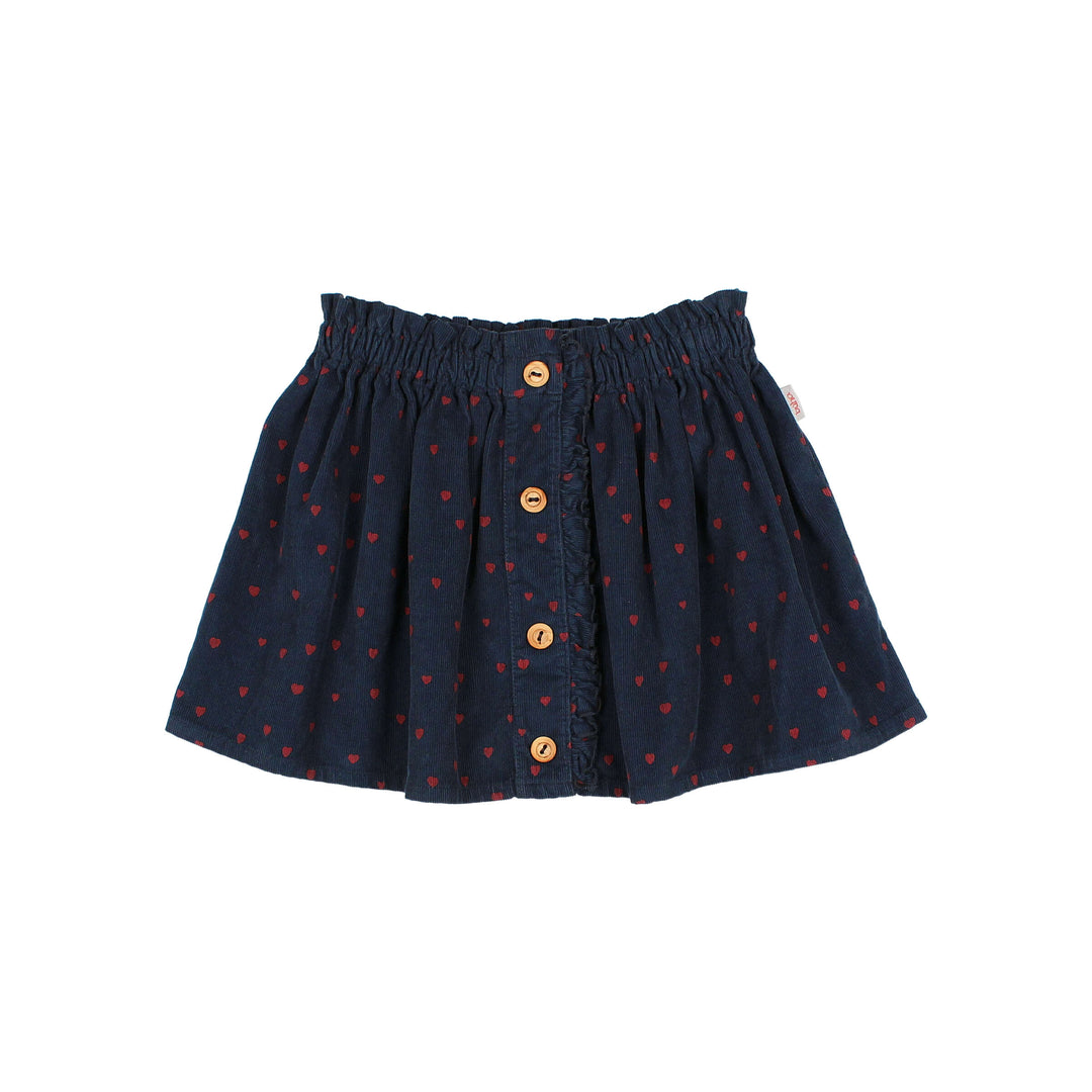 Buho - Mini Cuore Skirt Navy