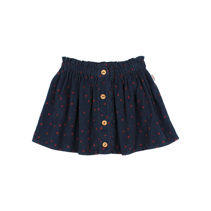 Buho - Mini Cuore Skirt Navy