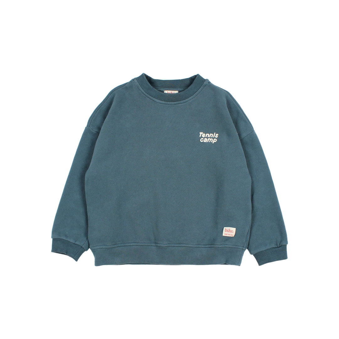 Buho - Tennis Sweatshirt Harbour