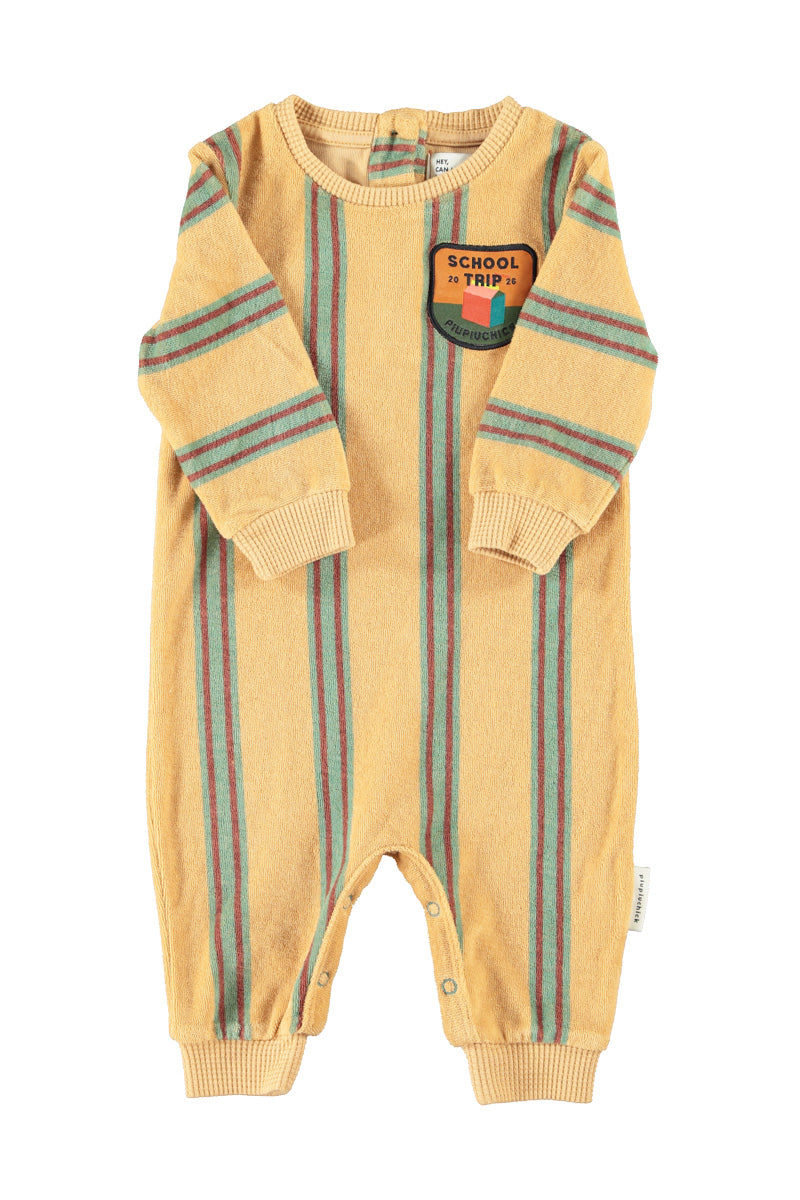 Piupiuchick - Onesie Sand Double Stripes
