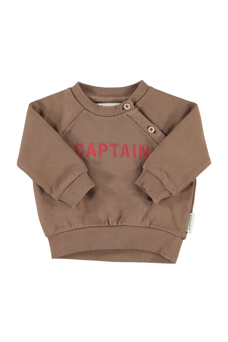 Piupiuchick - Sweatshirt Brown Captain