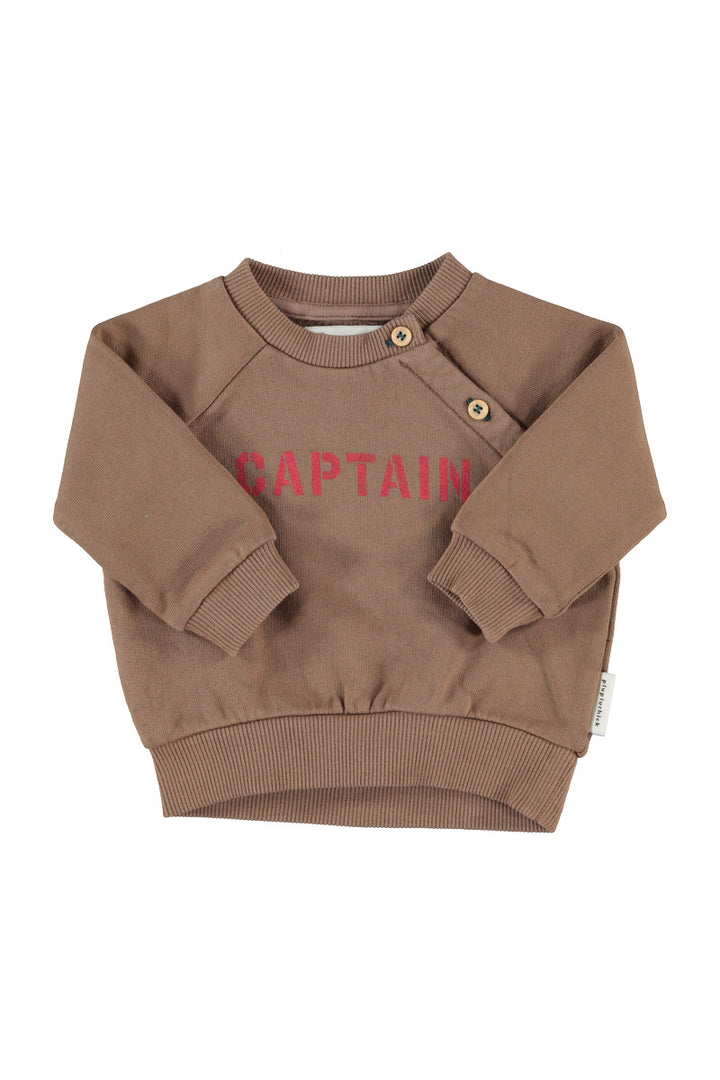 Piupiuchick - Sweatshirt Brown Captain
