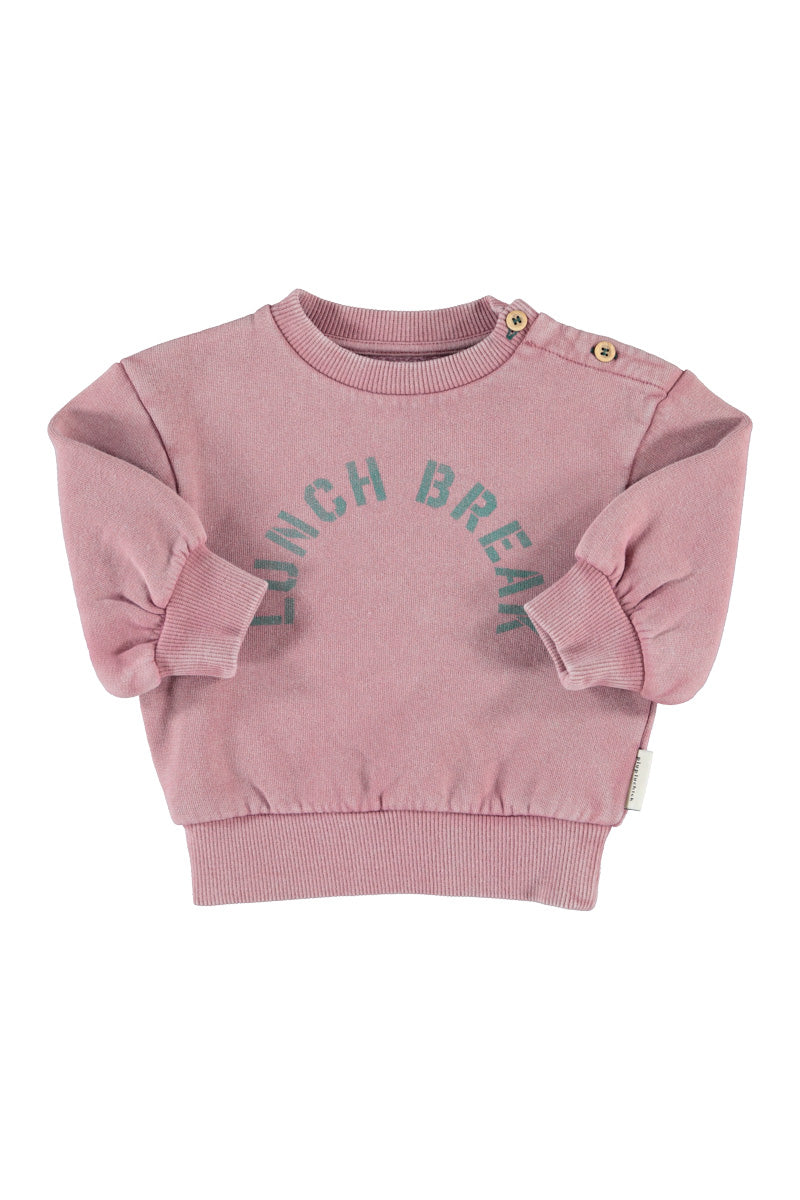 Piupiuchick - Sweatshirt Pink Lunch Break