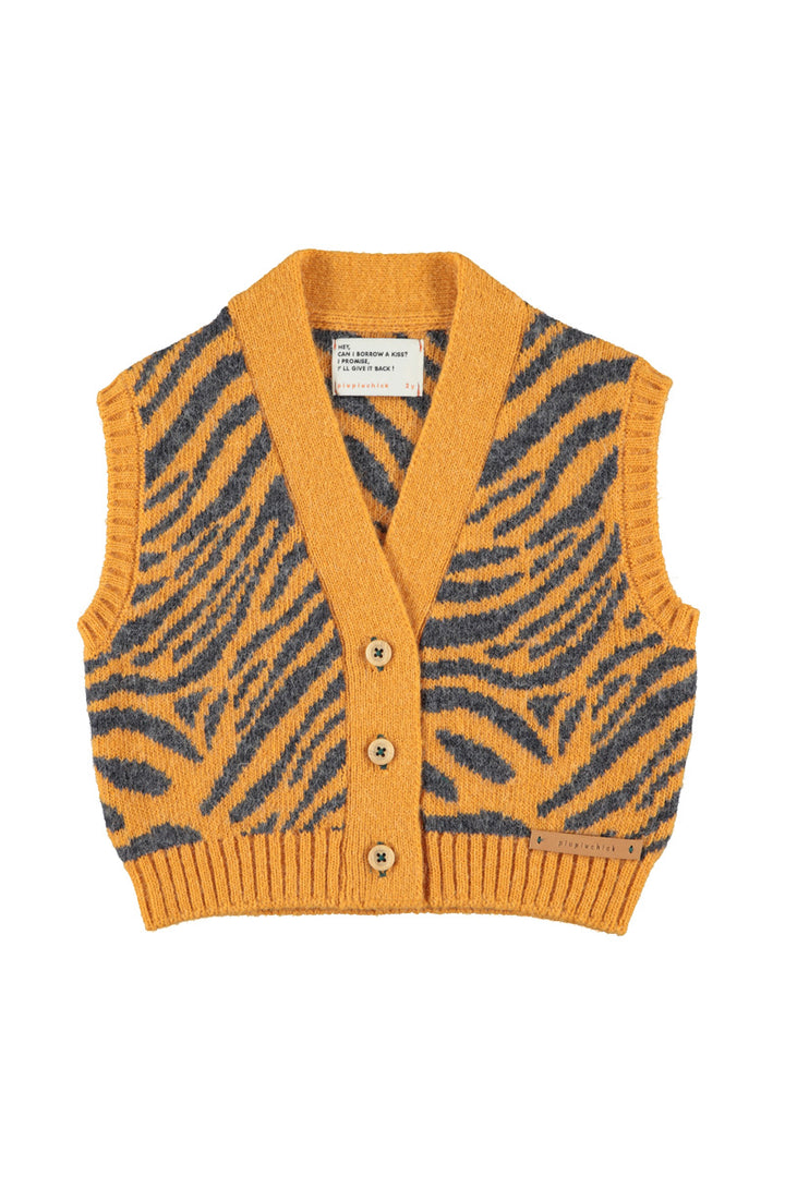 Piupiuchick - Jas Orange Zebra Print