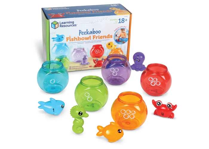 Learning Resources - Peekaboo Fishbowl Friends