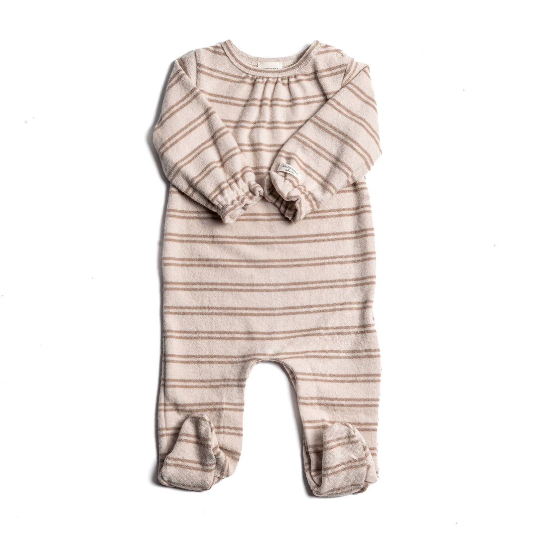 Bamboom - Kruippakje Gevoerd | Stripe Pink
