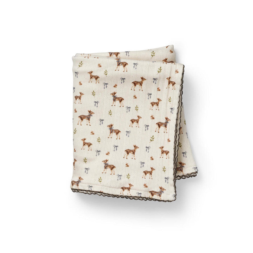 Elodie Details - Pointelle Deken | Cotton Bluebow Bambi