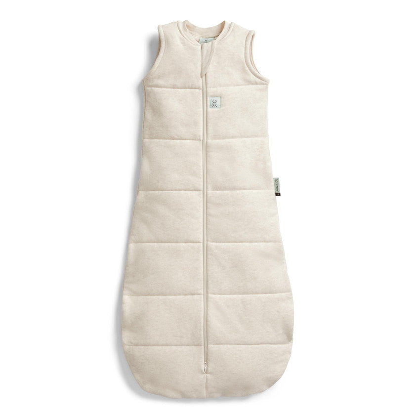 Ergopouch - Slaapzak Jersey Mouwloos 2.5 TOG Oatmeal Marle | Maat 3-12m