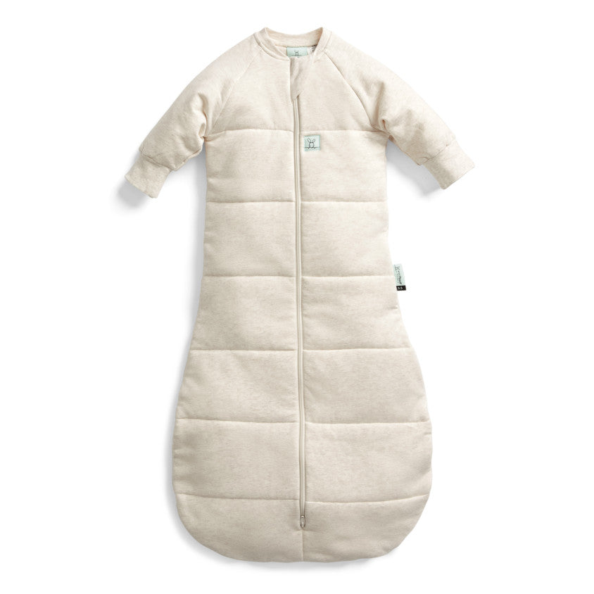 Ergopouch - Slaapzak Jersey 2.5 TOG Oatmeal Marle | Maat 3-12m
