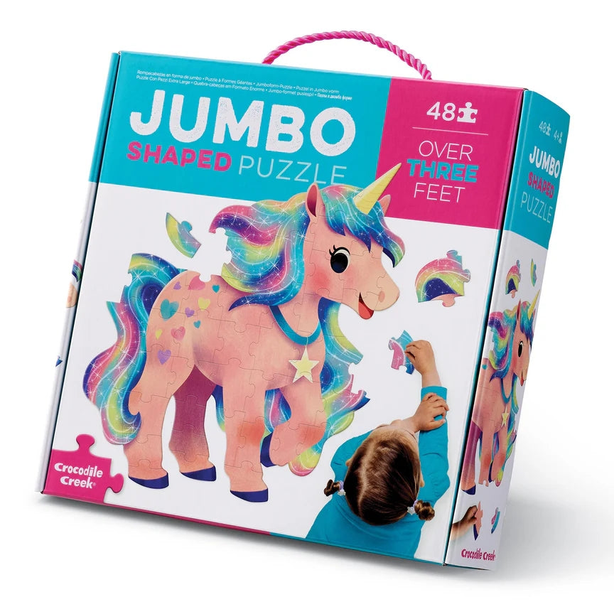 Crocodile Creek - Jumbo Puzzel 48 stuks | Eenhoorn