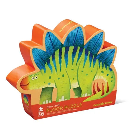 Crocodile Creek - Shaped Box Puzzel 36 stuks | Dino Land