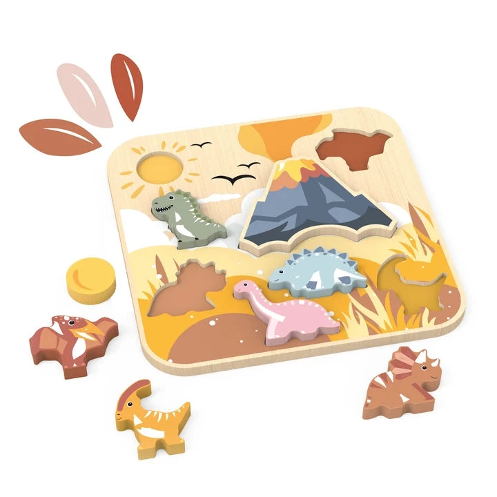 Speedy Monkey - Jumbo Inlegpuzzel Dino