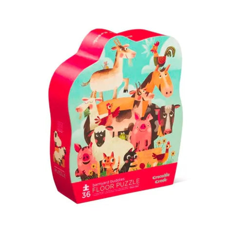 Crocodile Creek - Puzzel Barnyard Buddies - 36 stuks