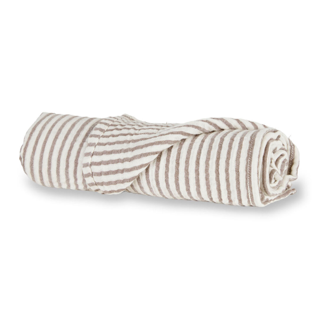 Quax - Tetradoek XL 90x110cm | Stripes Mocha