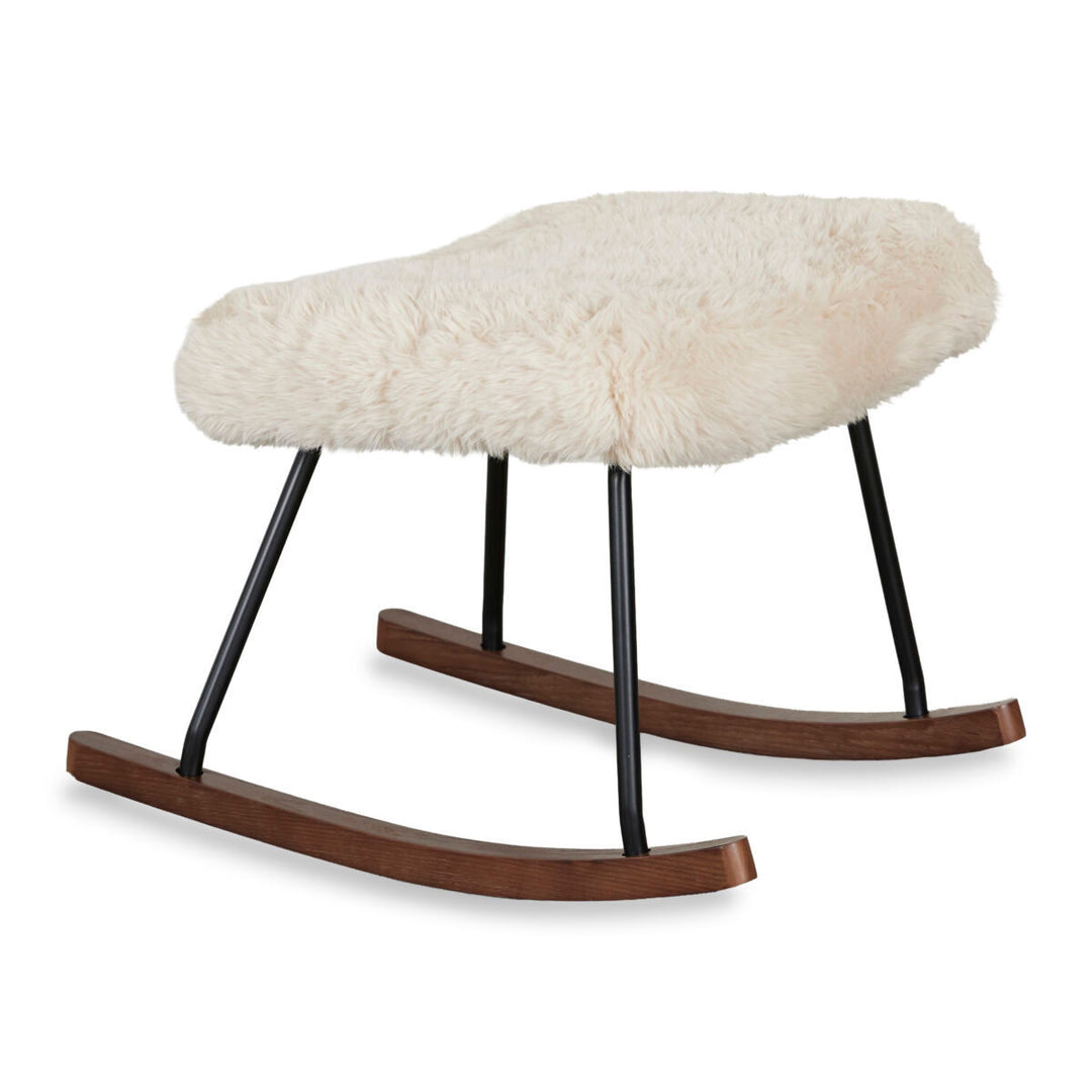 Quax - Hocker De Luxe | Pluche Chalk