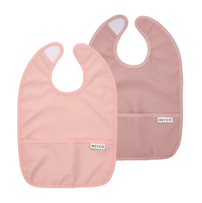 Meyco - Opvangslab (2pack) | Purple Pink/Soft Rose