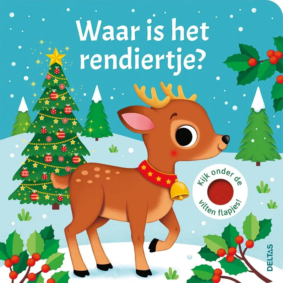 Deltas - Boek Waar Is Het Rendiertje?