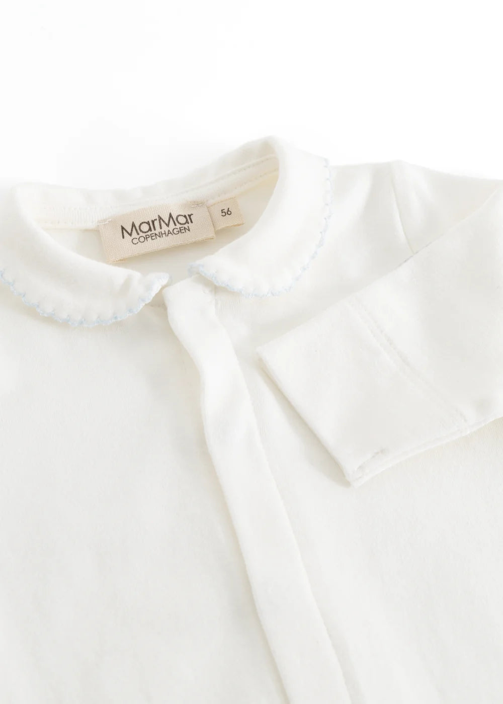 MarMar - Kruippakje Ruggi | Light Blue Picot