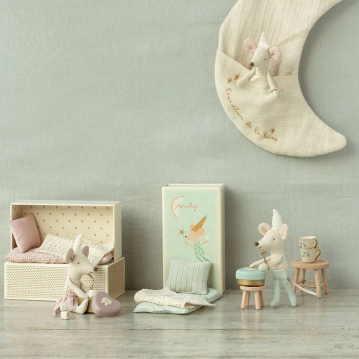 Maileg - Knuffel Muis Tandenfee Little Brother | In Matchbox