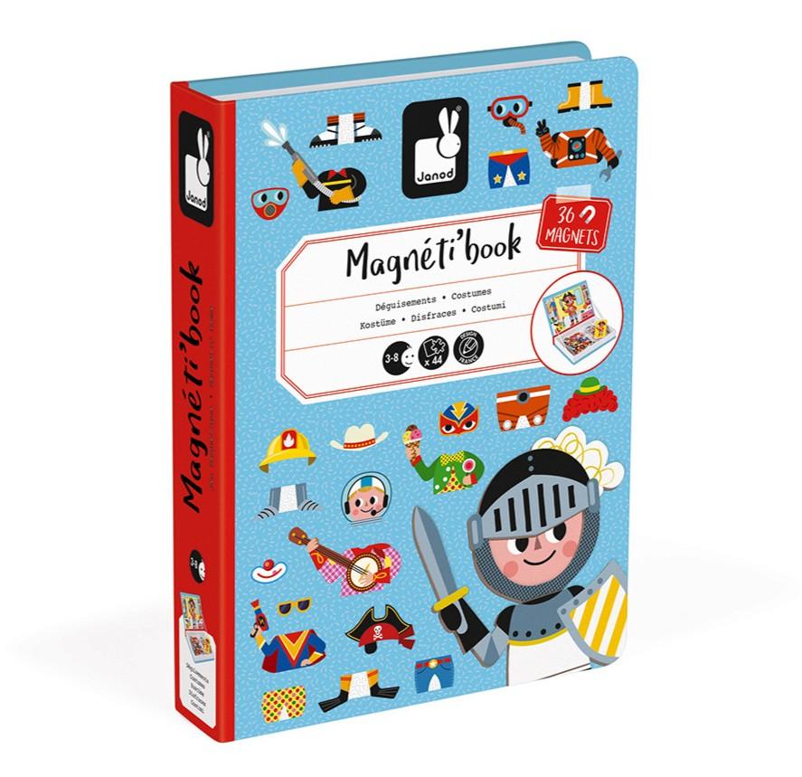 Magneetboek Magneti'Book Boy's Costumes