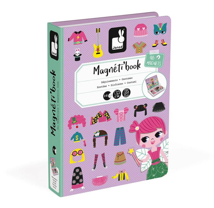 Magneetboek Magneti'Book Girl's Costumes