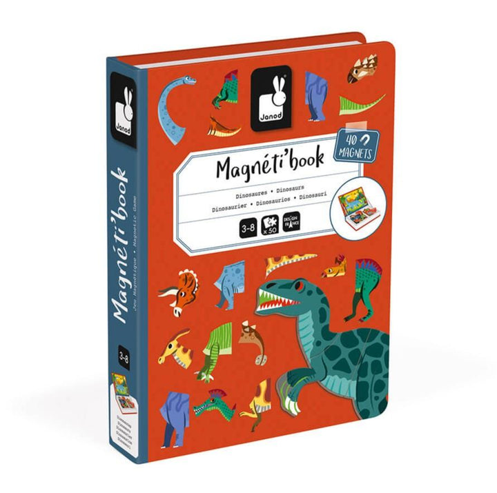 Magneetboek Magneti'Book Dinosaurs (40magneten)
