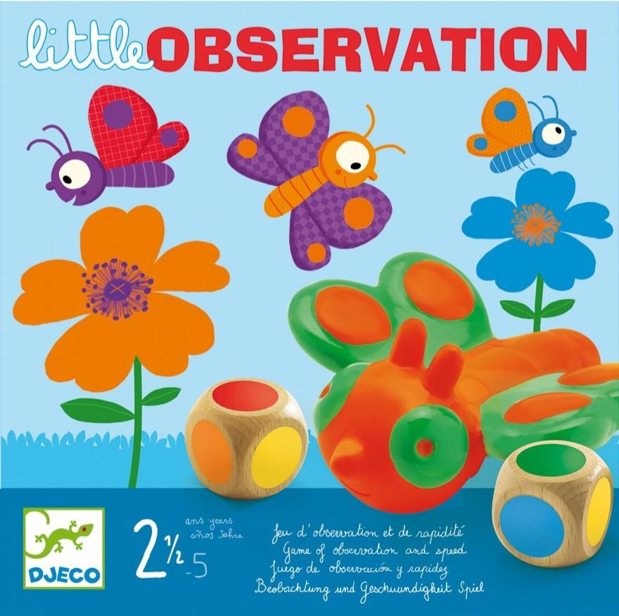 Djeco Little Observation – vlinder observatiespel met kleurherkenning voor peuters