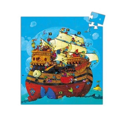 Puzzel Het Piratenschip Van Roodbaard (54stuks)