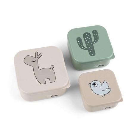 Done by Deer – Snackdoosje Lalee Sand Mix | Set van 3