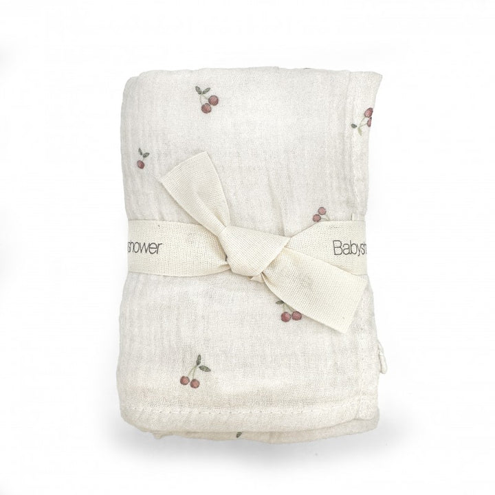 Babyshower - Tetradoek Set (3pack) | Cherries